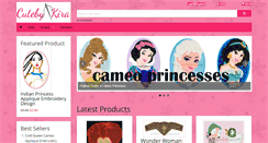 Desktop Screenshot of cutebykira.com